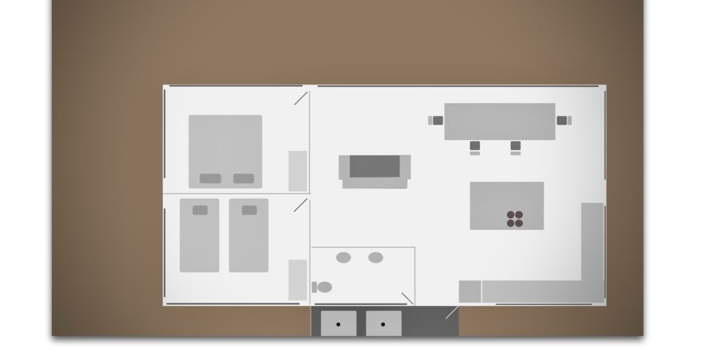 Rainforest Suite Floor Plan