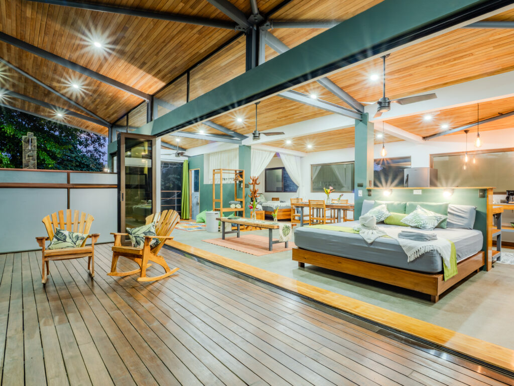 Ocean View Penthouse Suite open plan area